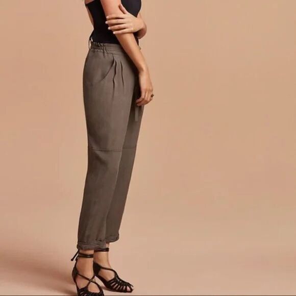 aritzia WILFRED | Marais Pant Olive Green Aritzia XXS - Picture 2 of 14